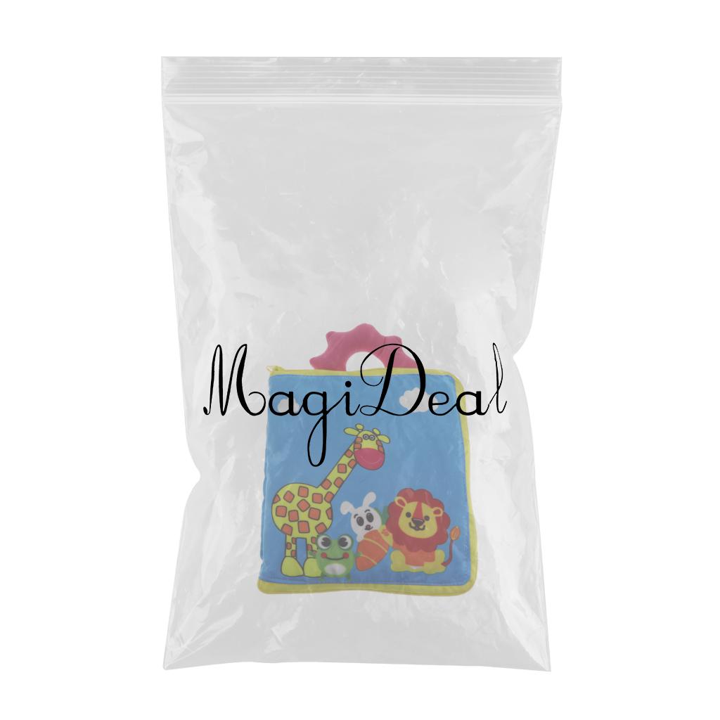 Kids Soft Cloth Book Learn To Zip Button Buckle Tie Early Educational Toys