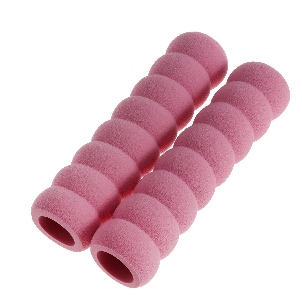 2 Pieces Baby Door Handle Anti-Collision Protective Cover Door Handle Pink