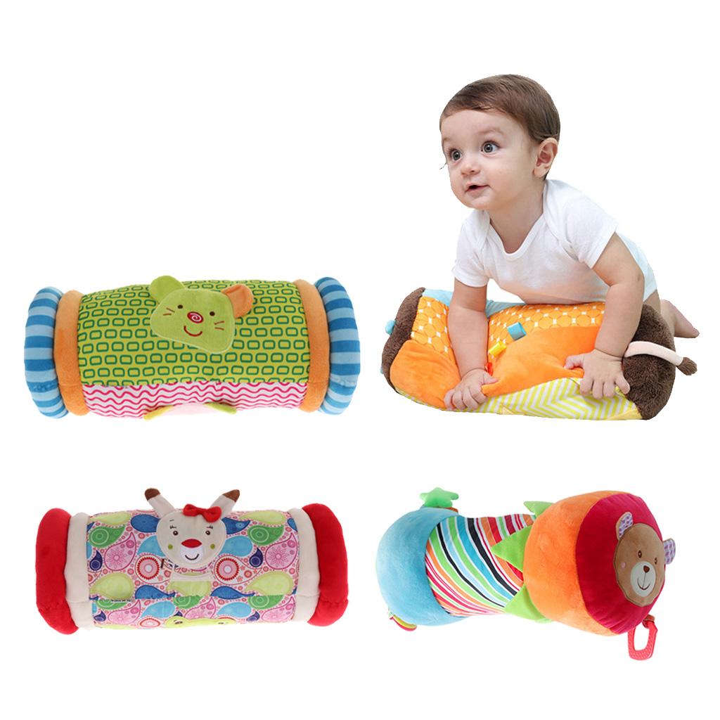 Tummy Time Roller Rattle Farm Early Learning Centre Pink Cat