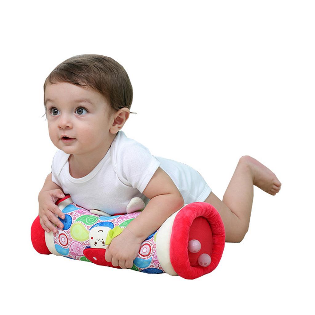 Tummy Time Roller Rattle Farm Early Learning Centre Pink Cat