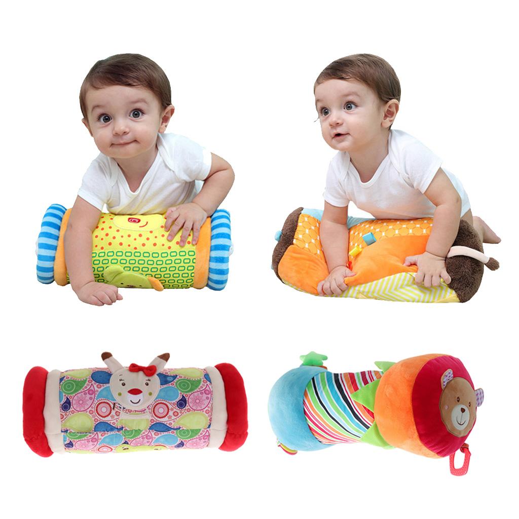 Tummy Time Roller Rattle Farm Early Learning Centre Pink Cat