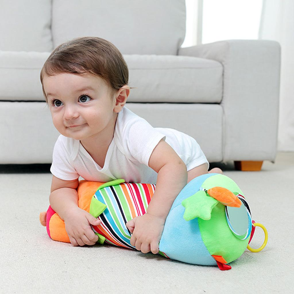 Tummy Time Roller Rattle Farm Early Learning Centre Stripe