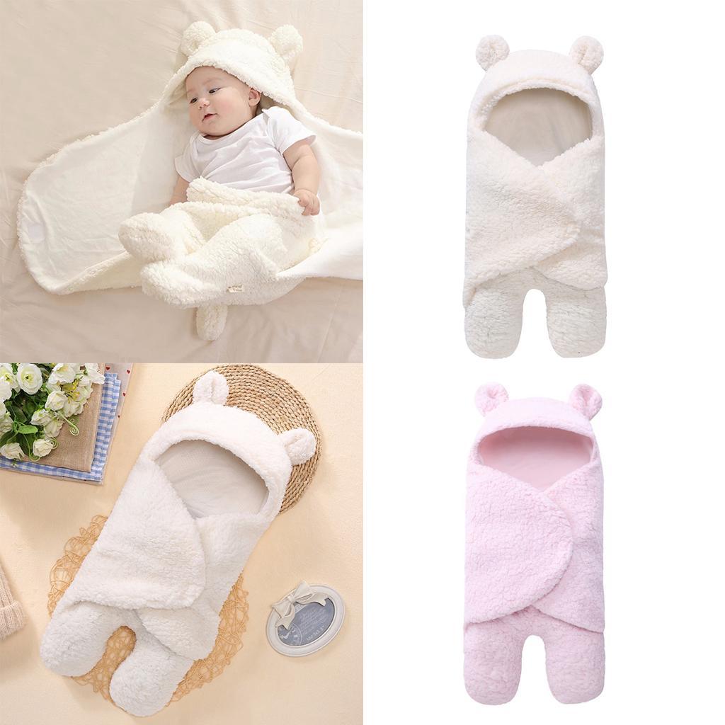 Infant Swaddle Wrap Baby Bedding Blanket Sleeping Bag  Pink for 0-3 months
