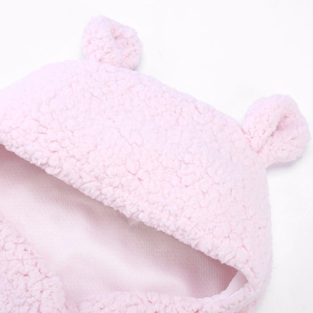 Infant Swaddle Wrap Baby Bedding Blanket Sleeping Bag  Pink for 3-6 months