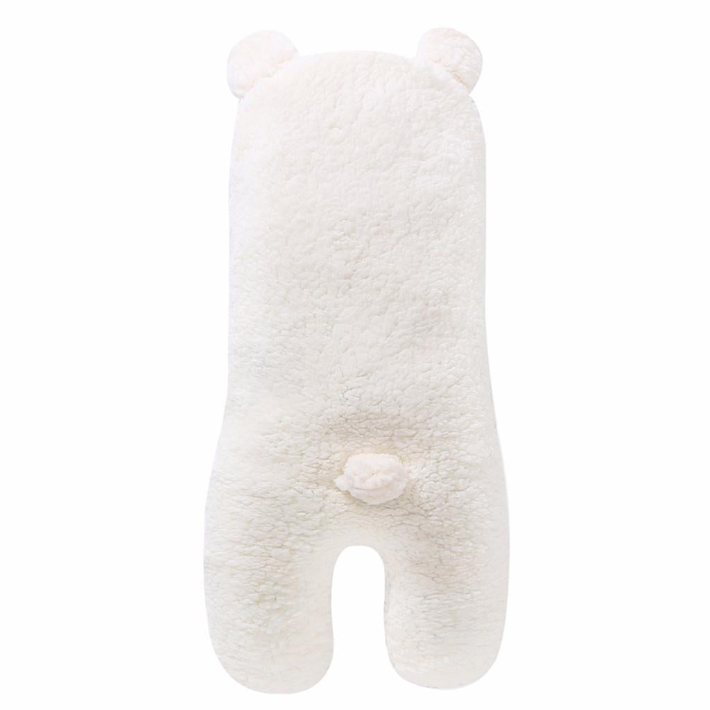Infant Swaddle Wrap Baby Bedding Blanket Sleeping Bag  White for 3-6 months