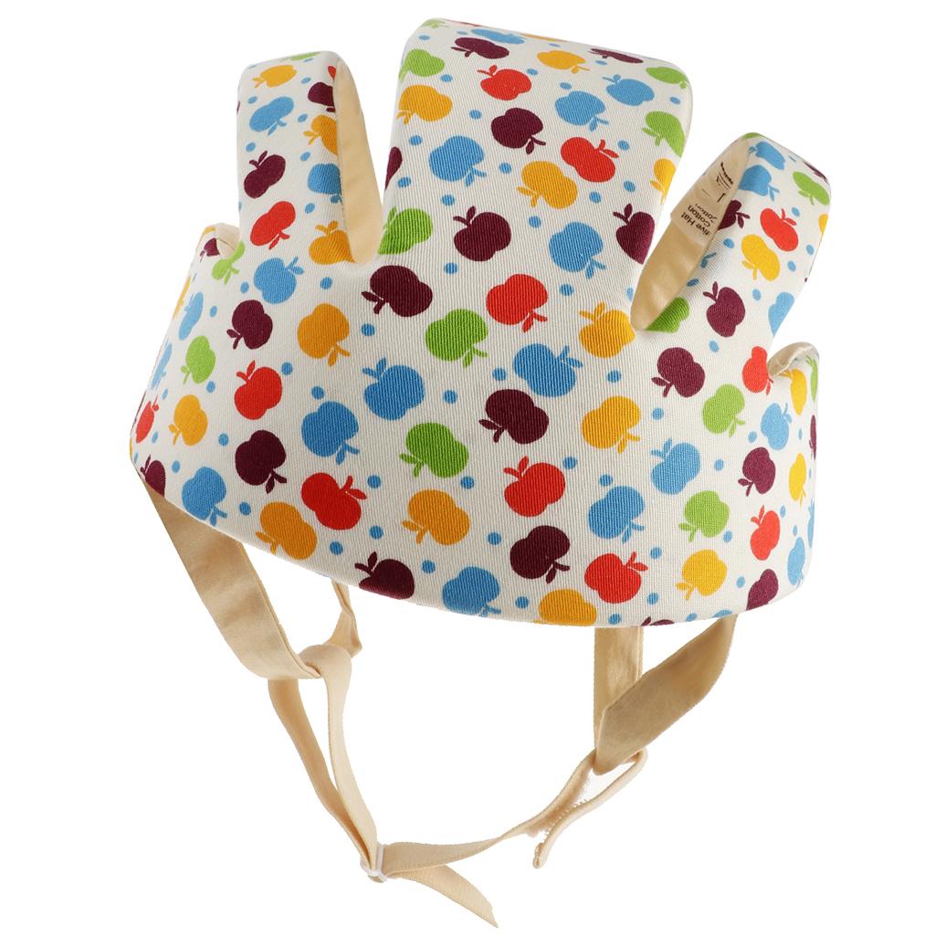 Toddler Safety Helmet Head Protection Hat Headguard Cap Type A Apple Pattern