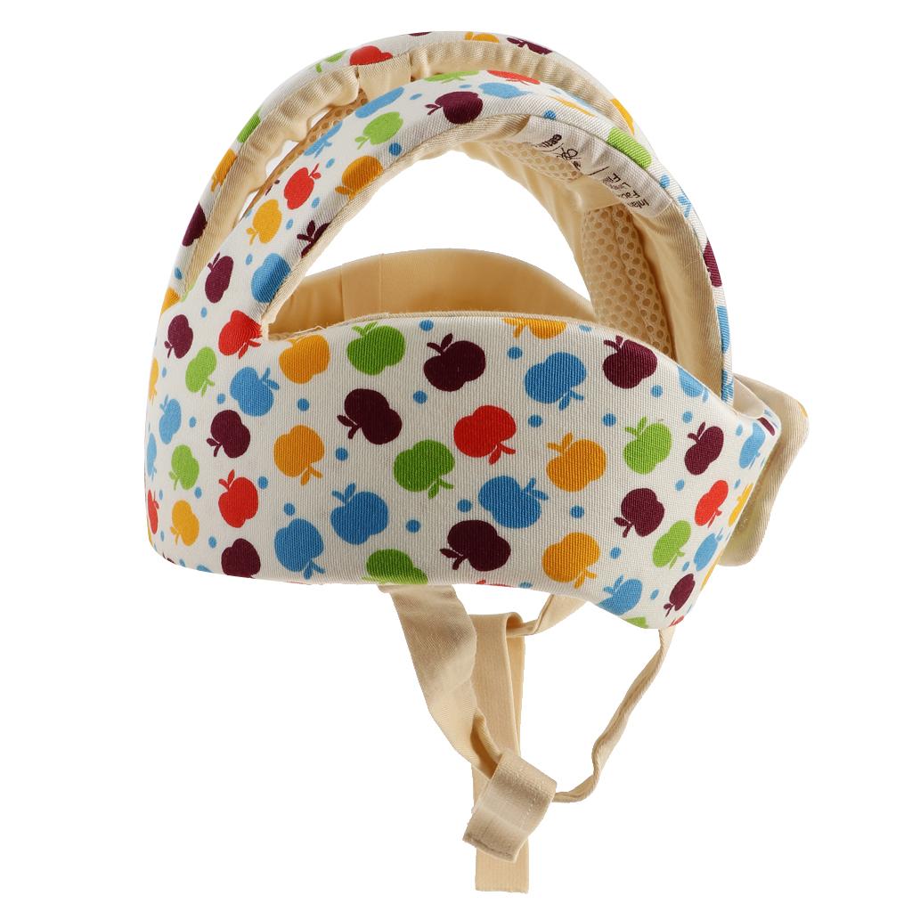 Toddler Safety Helmet Head Protection Hat Headguard Cap Type A Apple Pattern