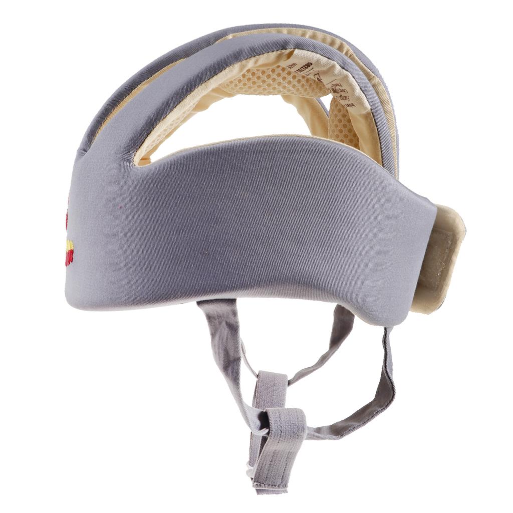 Toddler Safety Helmet Head Protection Hat Headguard Cap Type A Grey