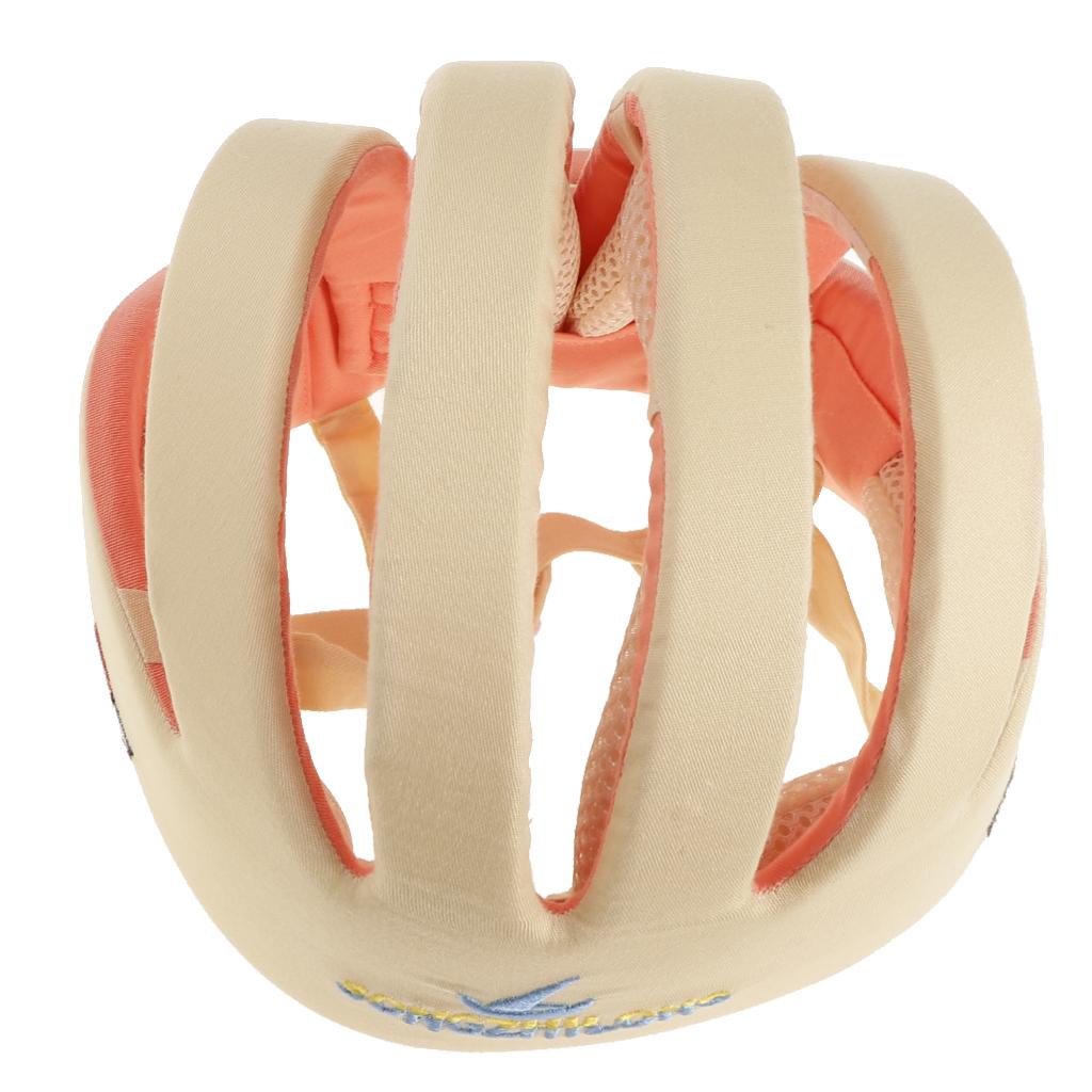 Toddler Safety Helmet Head Protection Hat Headguard Cap Type B Beige