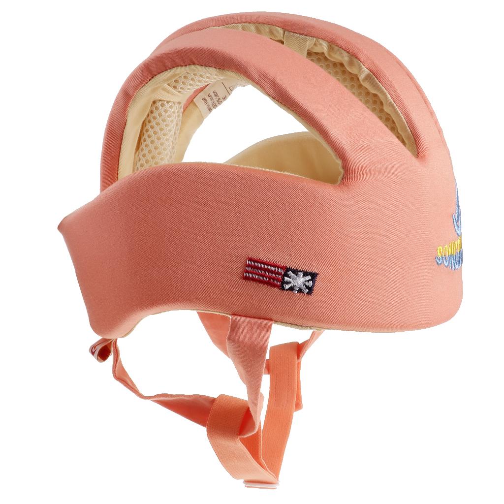 Toddler Safety Helmet Head Protection Hat Headguard Cap Type B Orange