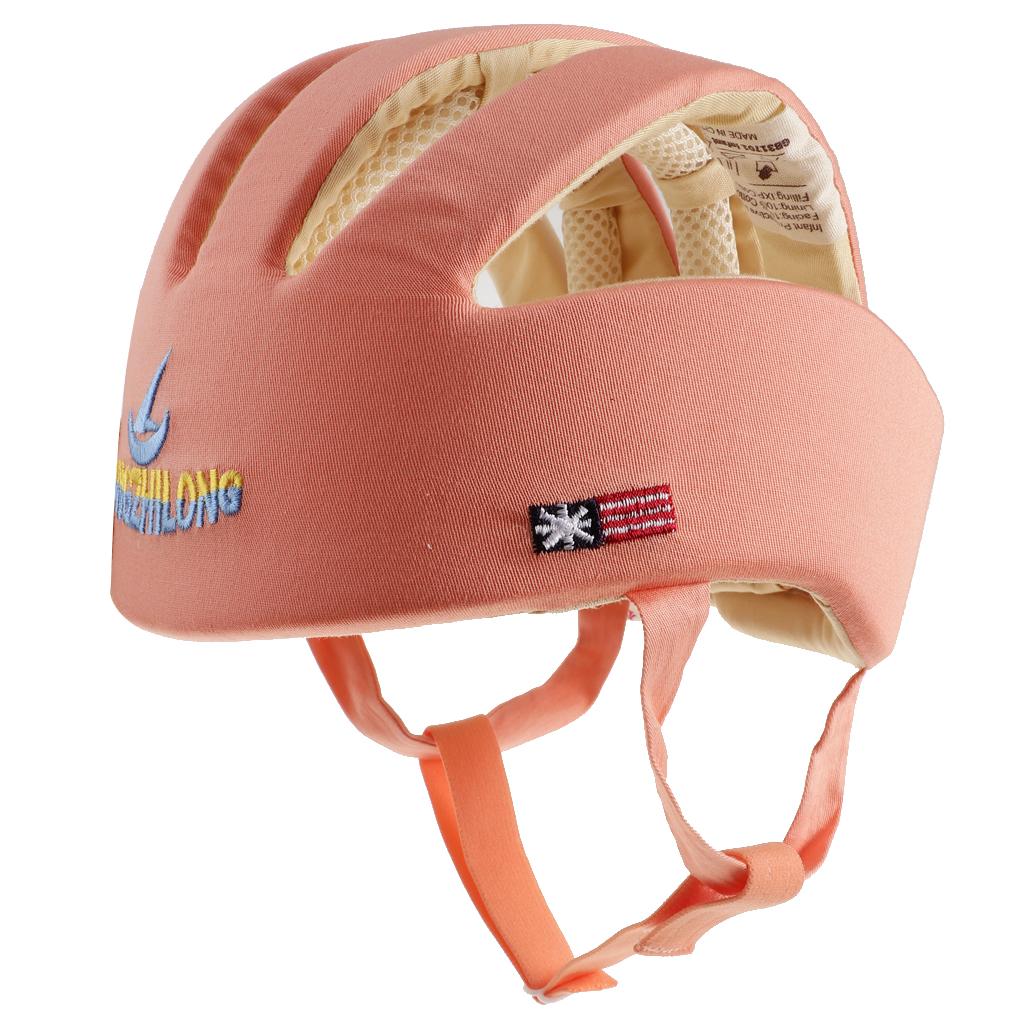 Toddler Safety Helmet Head Protection Hat Headguard Cap Type B Orange