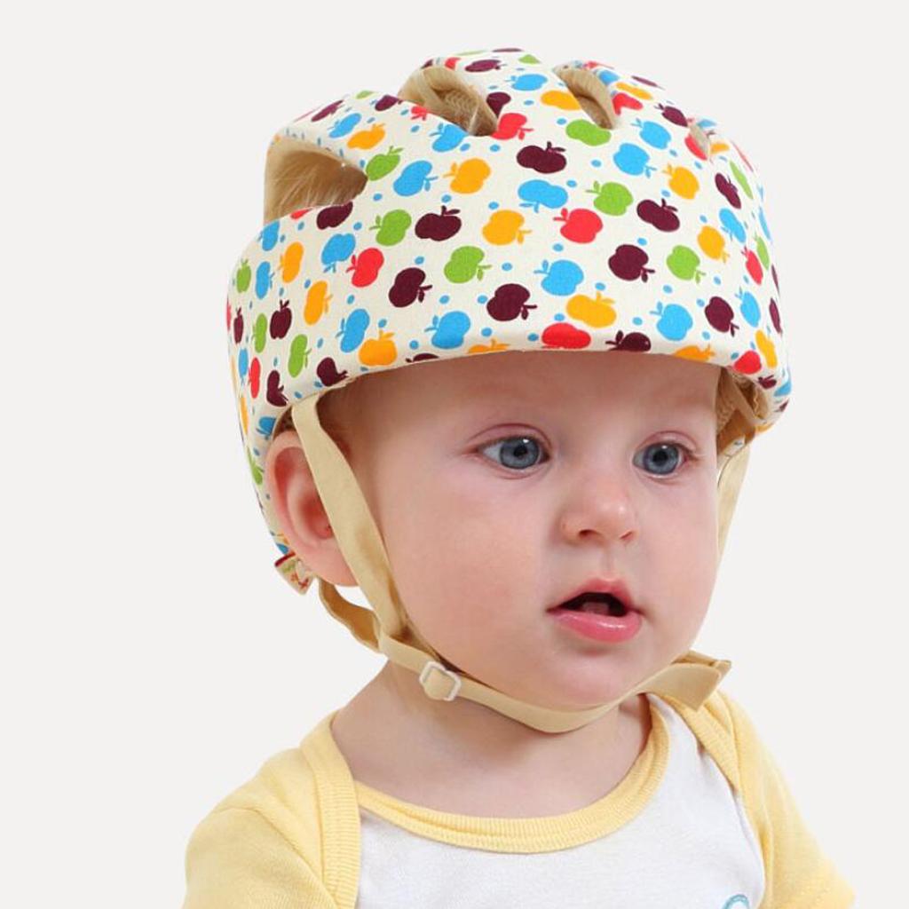 Toddler Safety Helmet Head Protection Hat Headguard Cap Type B Apple Pattern