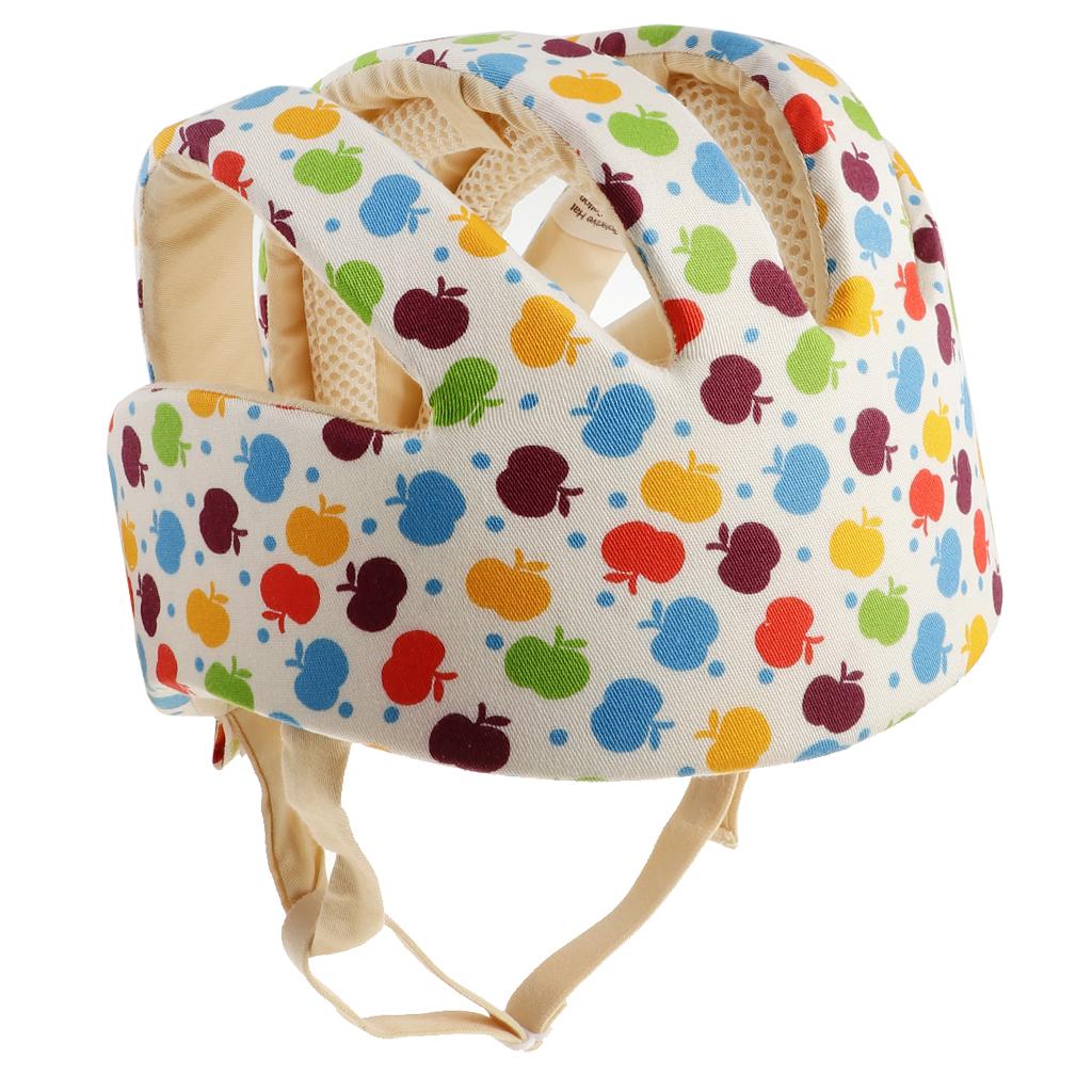 Toddler Safety Helmet Head Protection Hat Headguard Cap Type B Apple Pattern