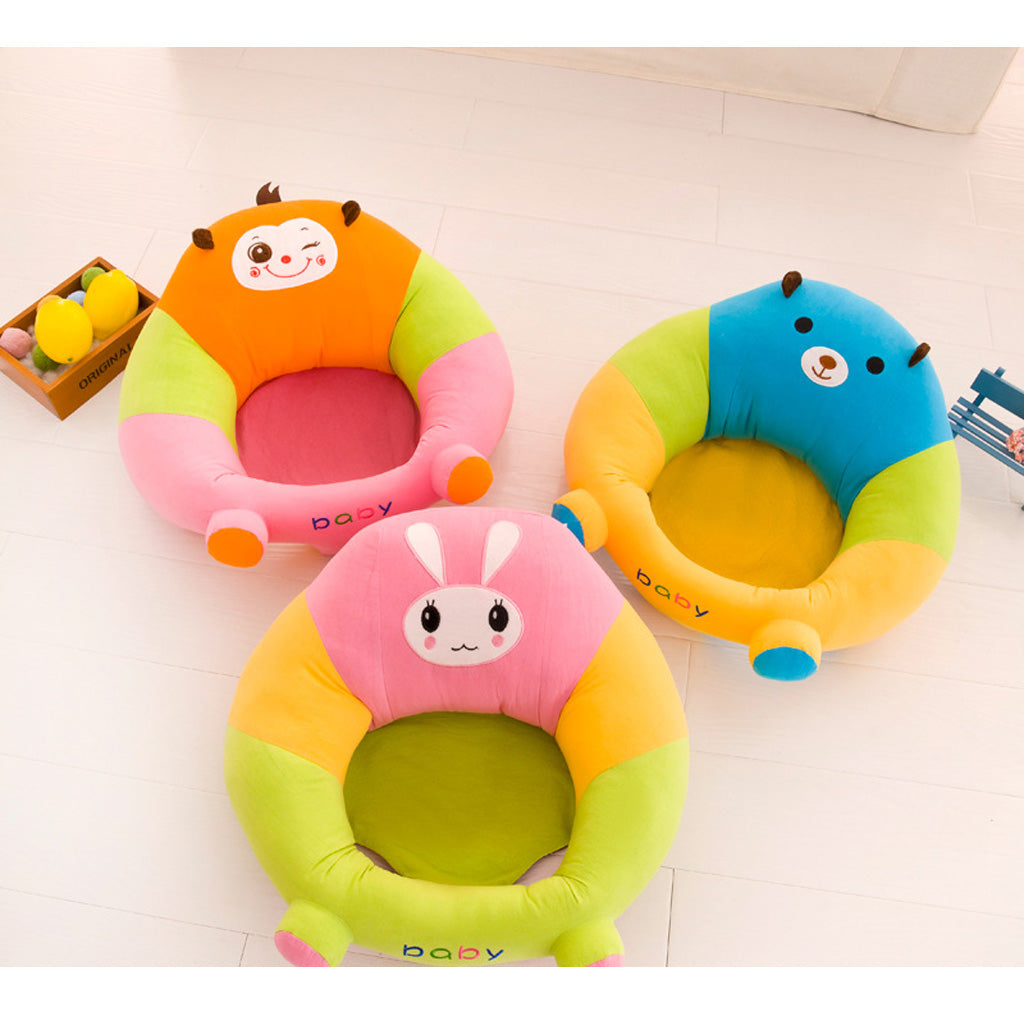 Cute Infant Nursing Anti Sliding Support Sit Up Sofa Chair Seat Rabbit