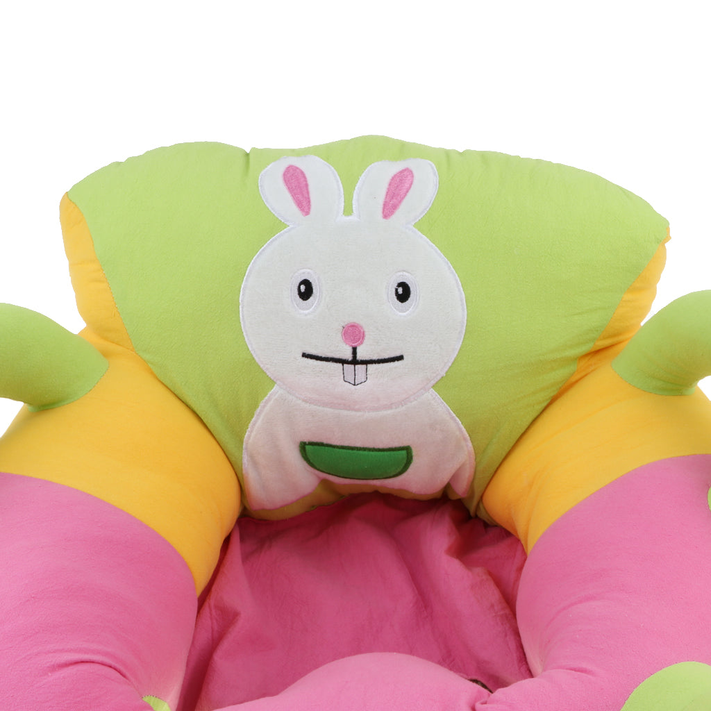 Baby Learning Chair Support Seat Baby Anti-Rollover Sofa Rabbit