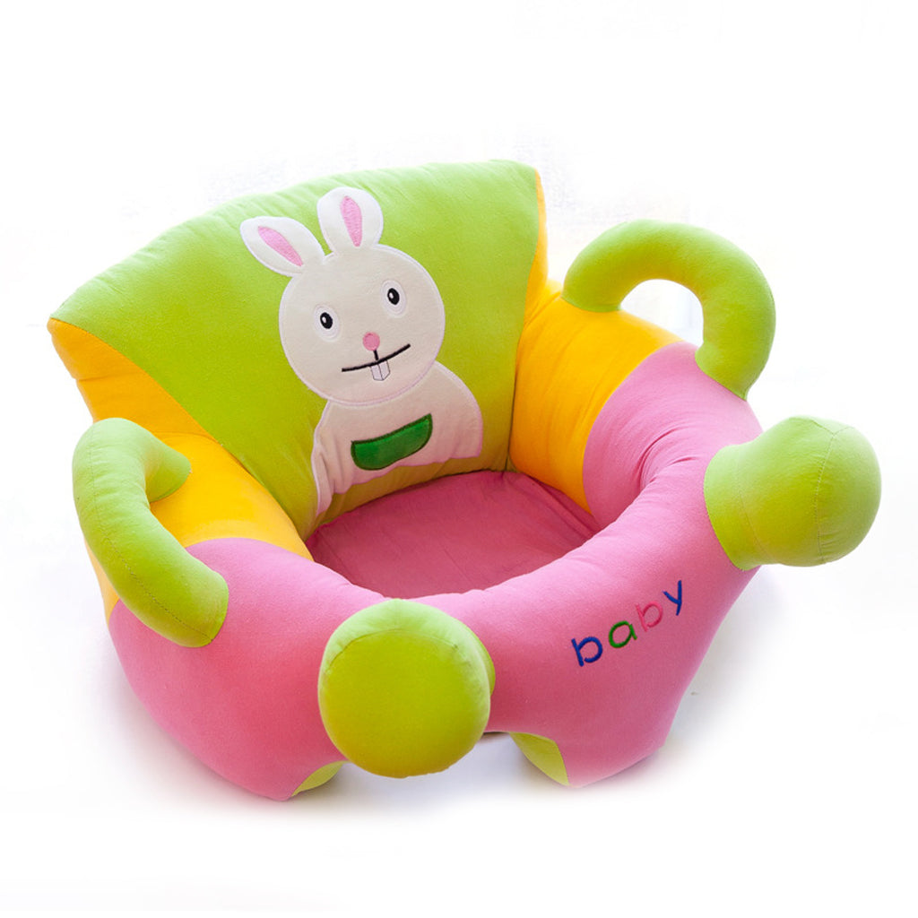 Baby Learning Chair Support Seat Baby Anti-Rollover Sofa Rabbit