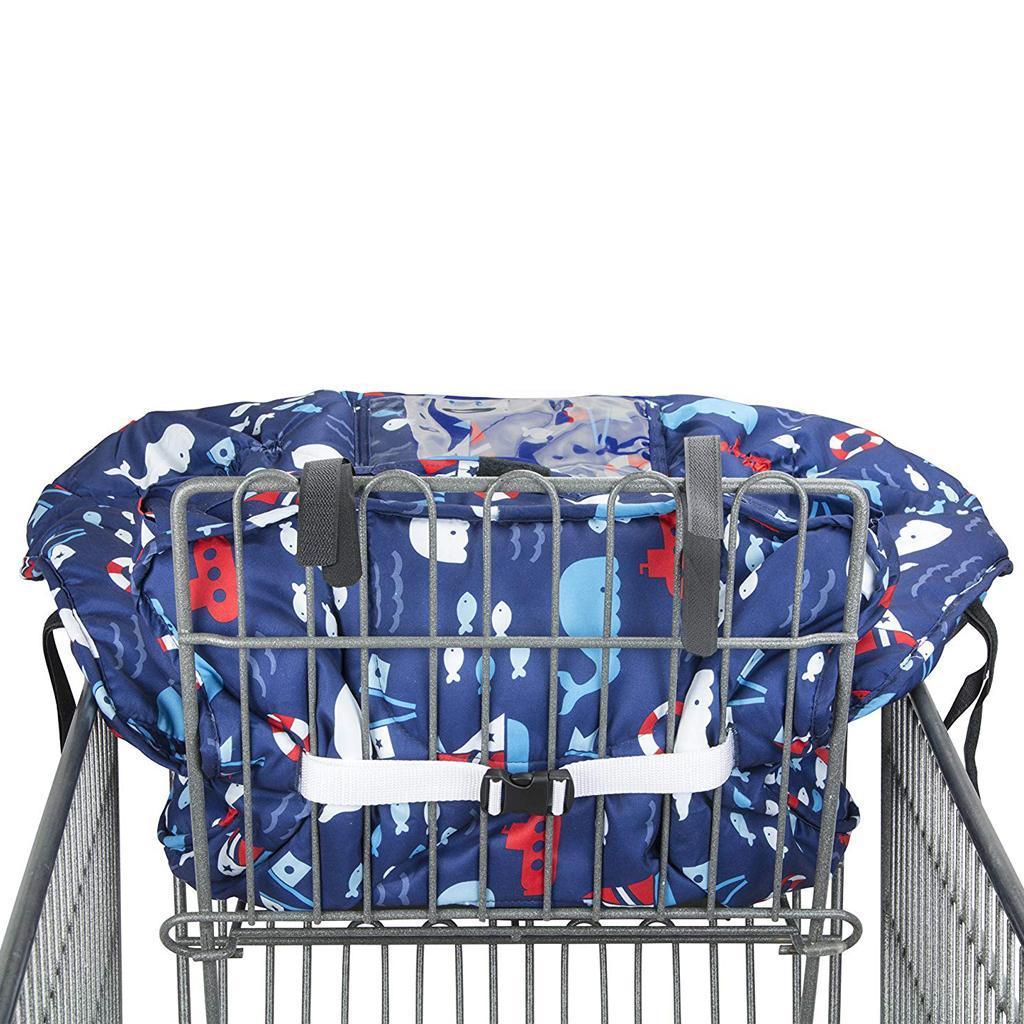 Baby Shopping Cart Seat Pad Child High Chair Cover Protector Whale