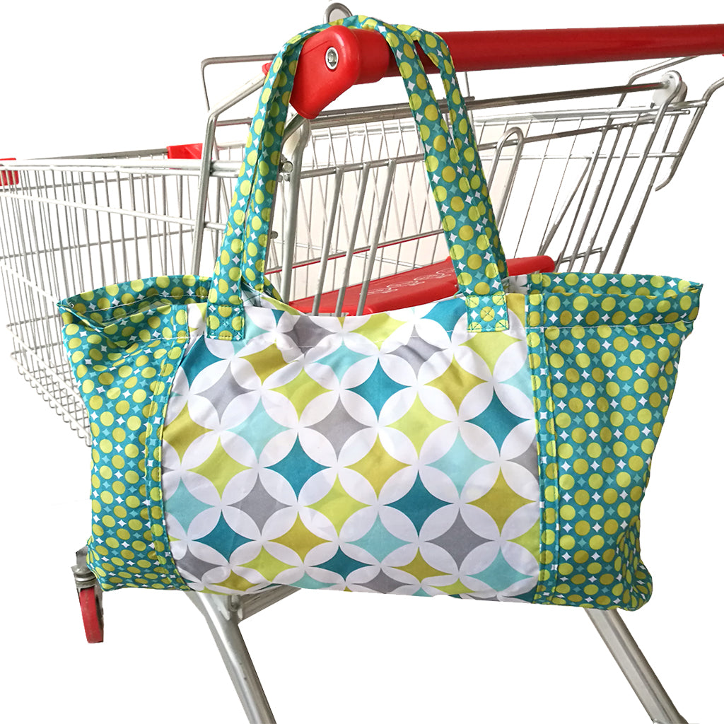 Baby Shopping Cart Seat Pad Child High Chair Cover Protector Green