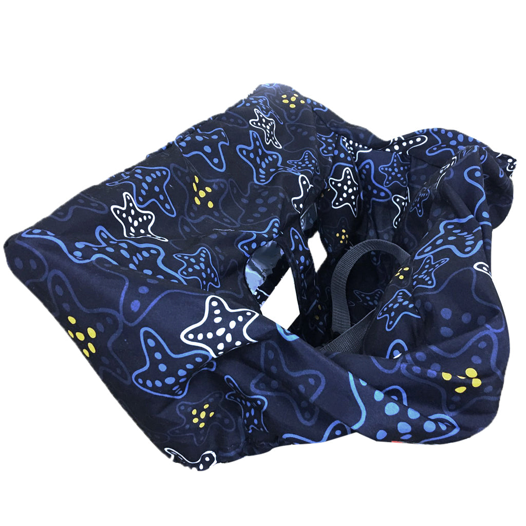 Baby Kids Shopping Cart Seat Cushion Dining Chair Cover Star