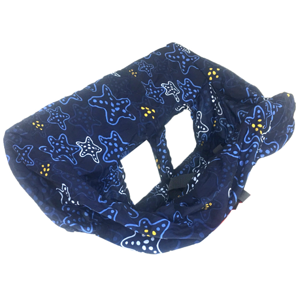 Baby Kids Shopping Cart Seat Cushion Dining Chair Cover Star