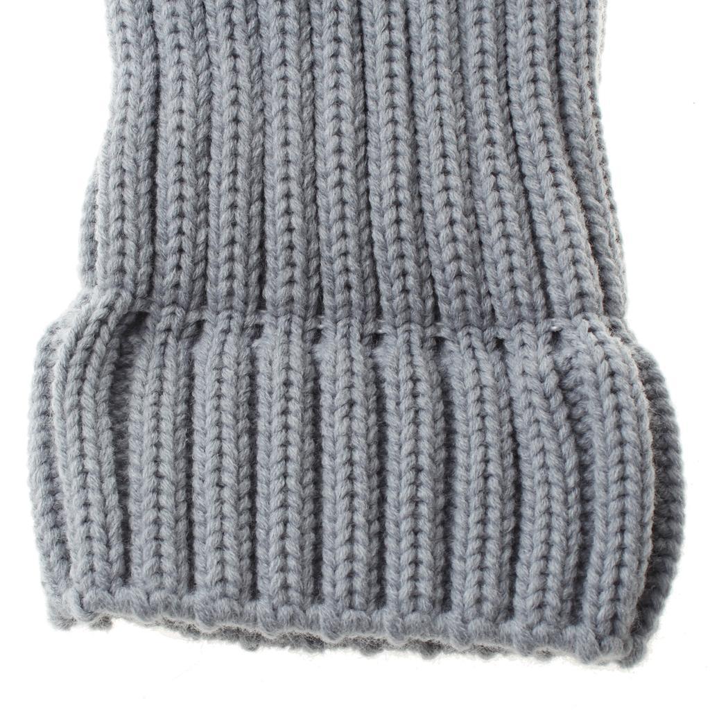 Cute Newborn Baby Girls Boys Winter Knitted Hats Warm Caps Beanies  Gray