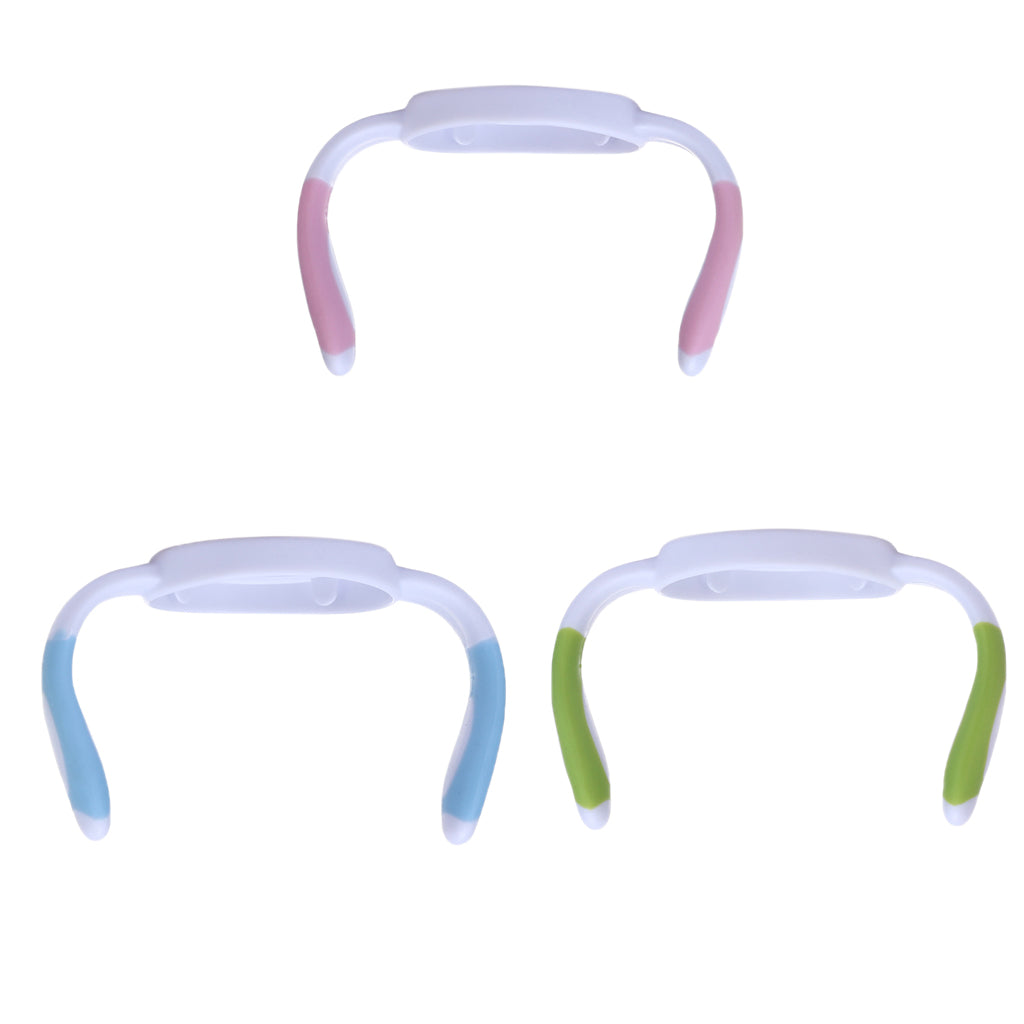 Baby Drinking Training Handles Bottle Toddler Water Milk Feeding Hold Pink