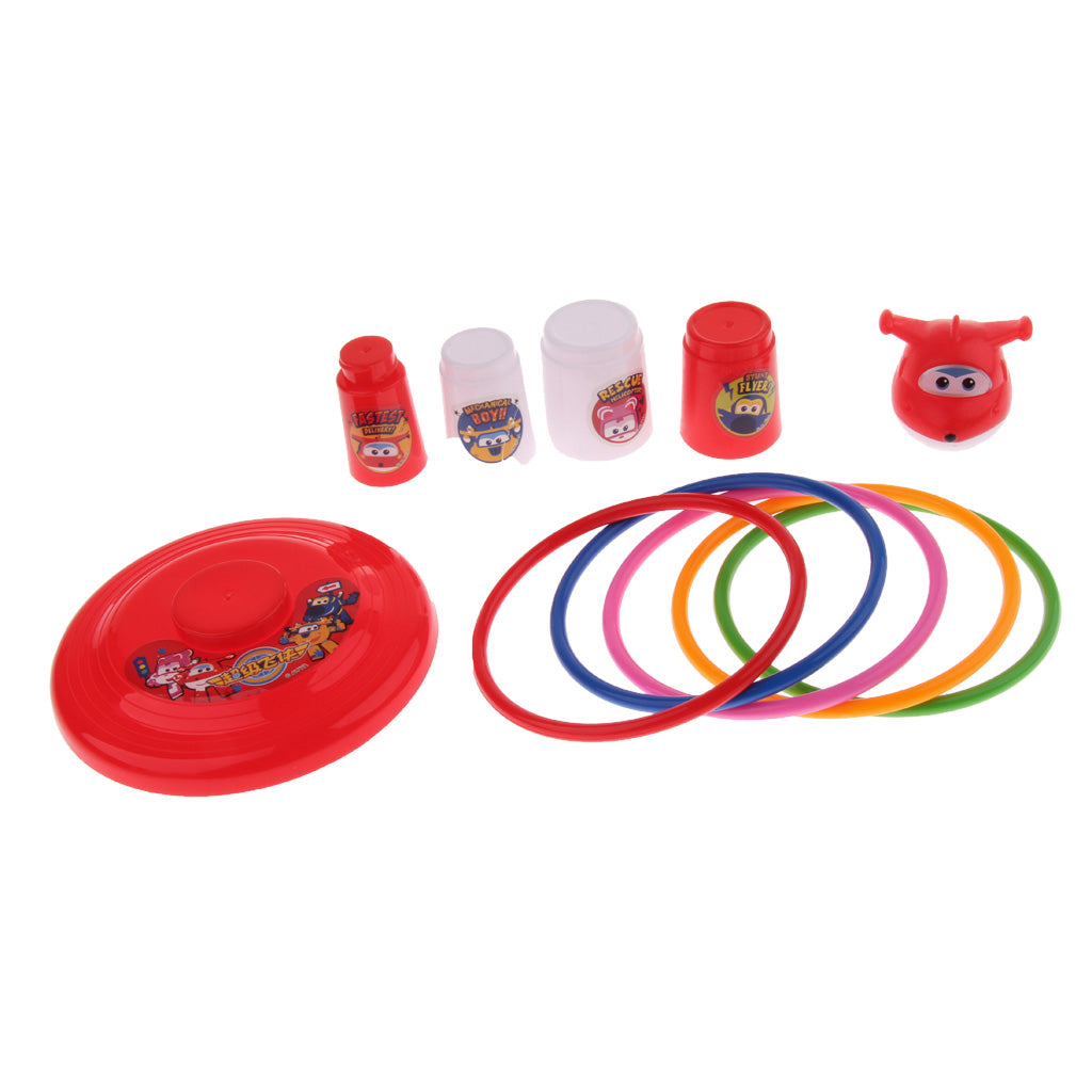 Super Wings Animation Ring Toss Champion Sports Toy Kids Indoor Fun