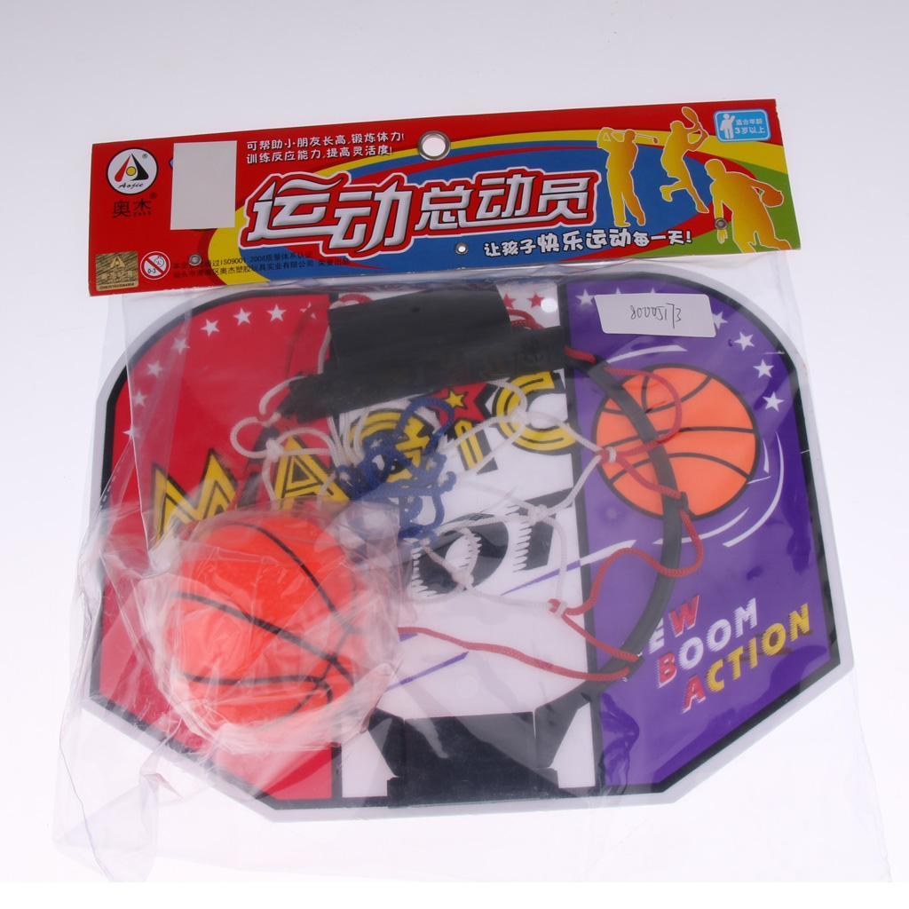 Basketball Toy Set Kids Baby Children Sports Train Equipment Net Hoop M