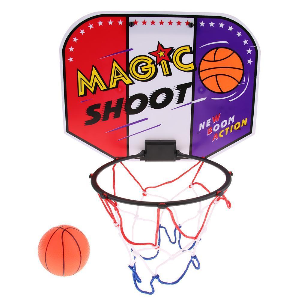 Basketball Toy Set Kids Baby Children Sports Train Equipment Net Hoop M