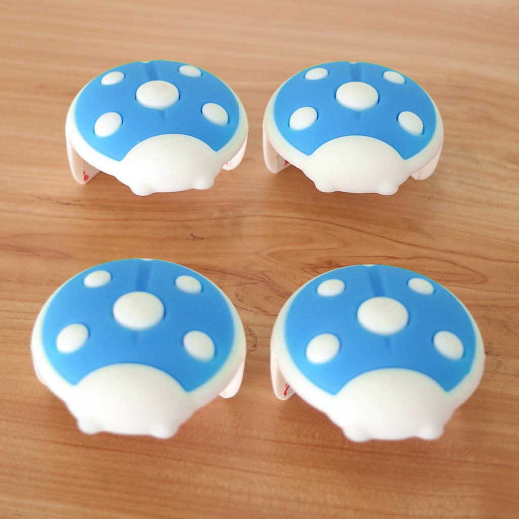 4Pcs Cartoon Corner Protector Edge Corners Guard for Baby Safety  Blue