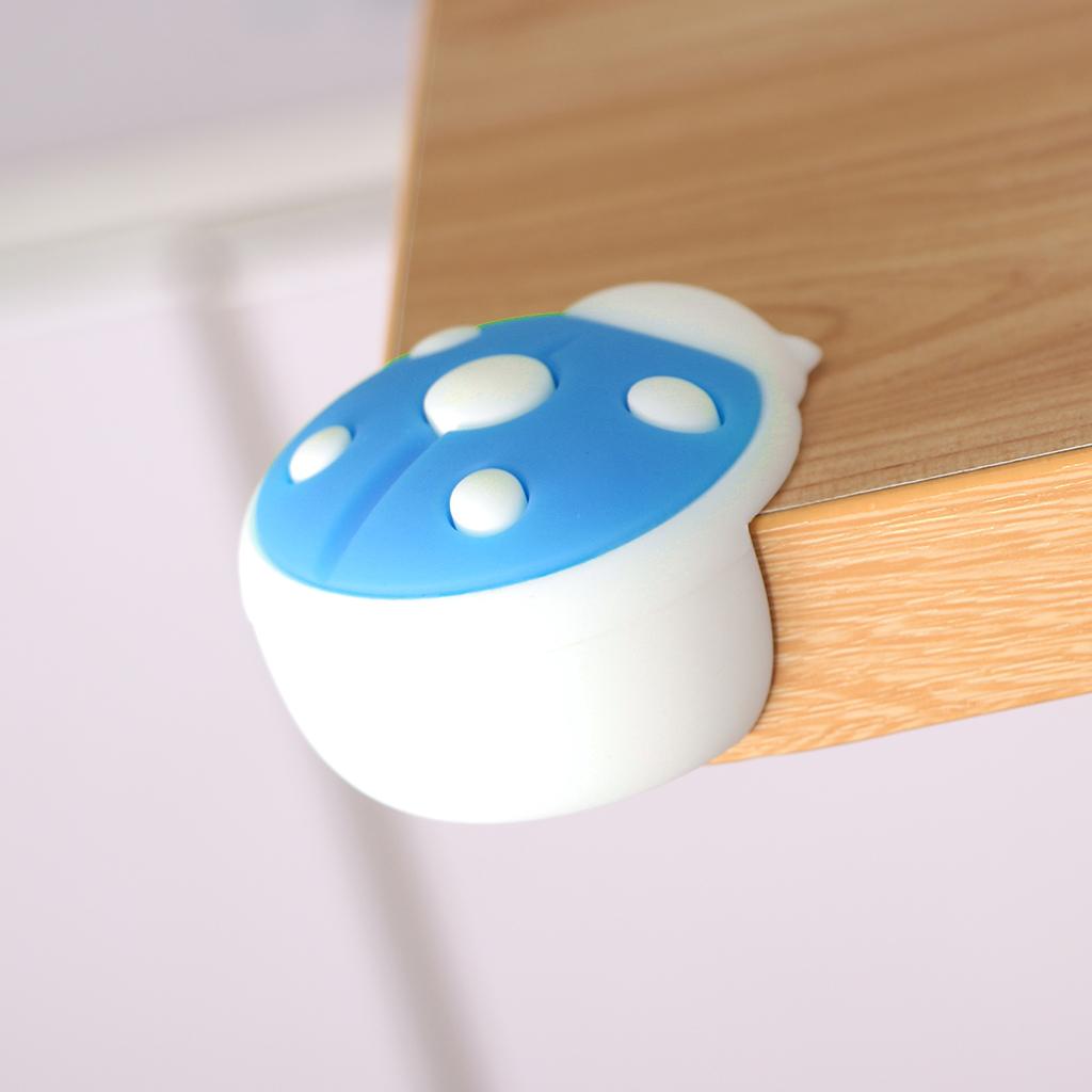 4Pcs Cartoon Corner Protector Edge Corners Guard for Baby Safety  Blue