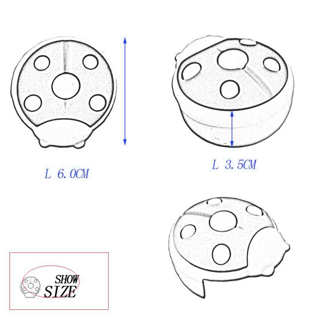 4Pcs Cartoon Corner Protector Edge Corners Guard for Baby Safety  Blue