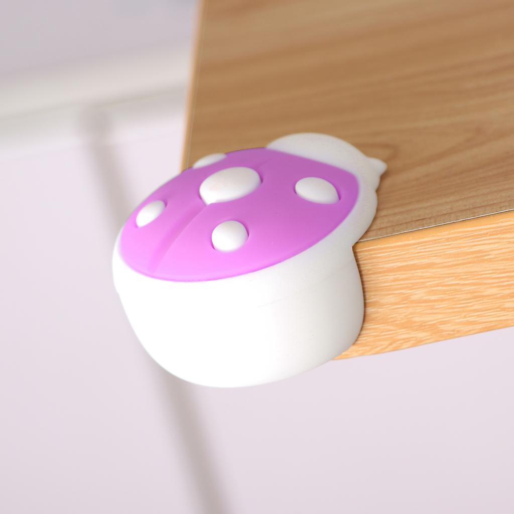 4Pcs Cartoon Corner Protector Edge Corners Guard for Baby Safety  Pink