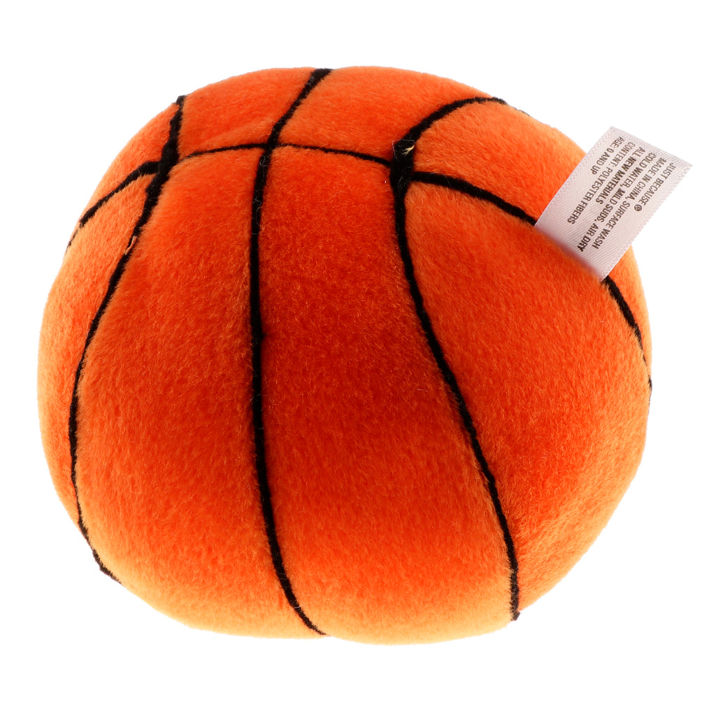 Kids Plush Non-toxic Sound Control Sports Ball Beating Toy Basketball