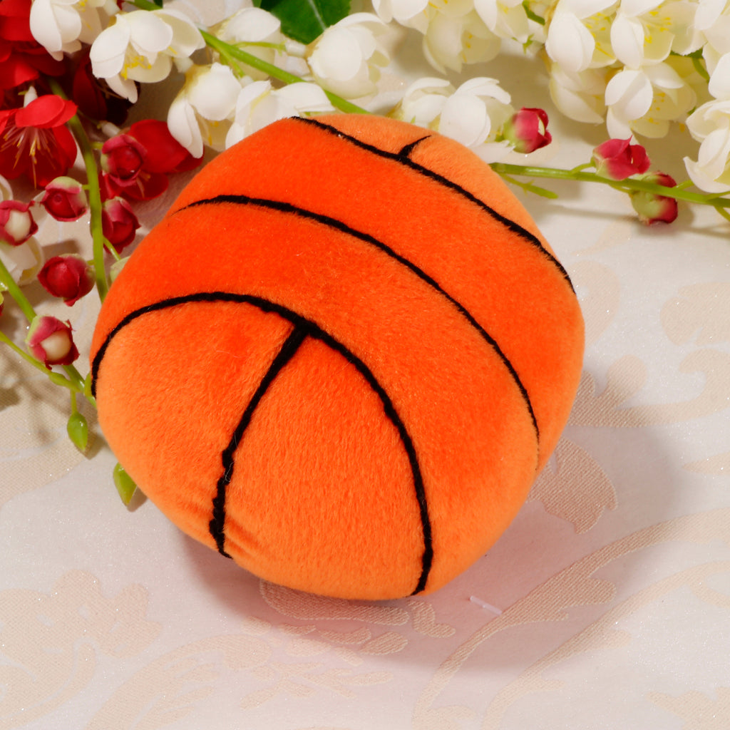 Kids Plush Non-toxic Sound Control Sports Ball Beating Toy Basketball