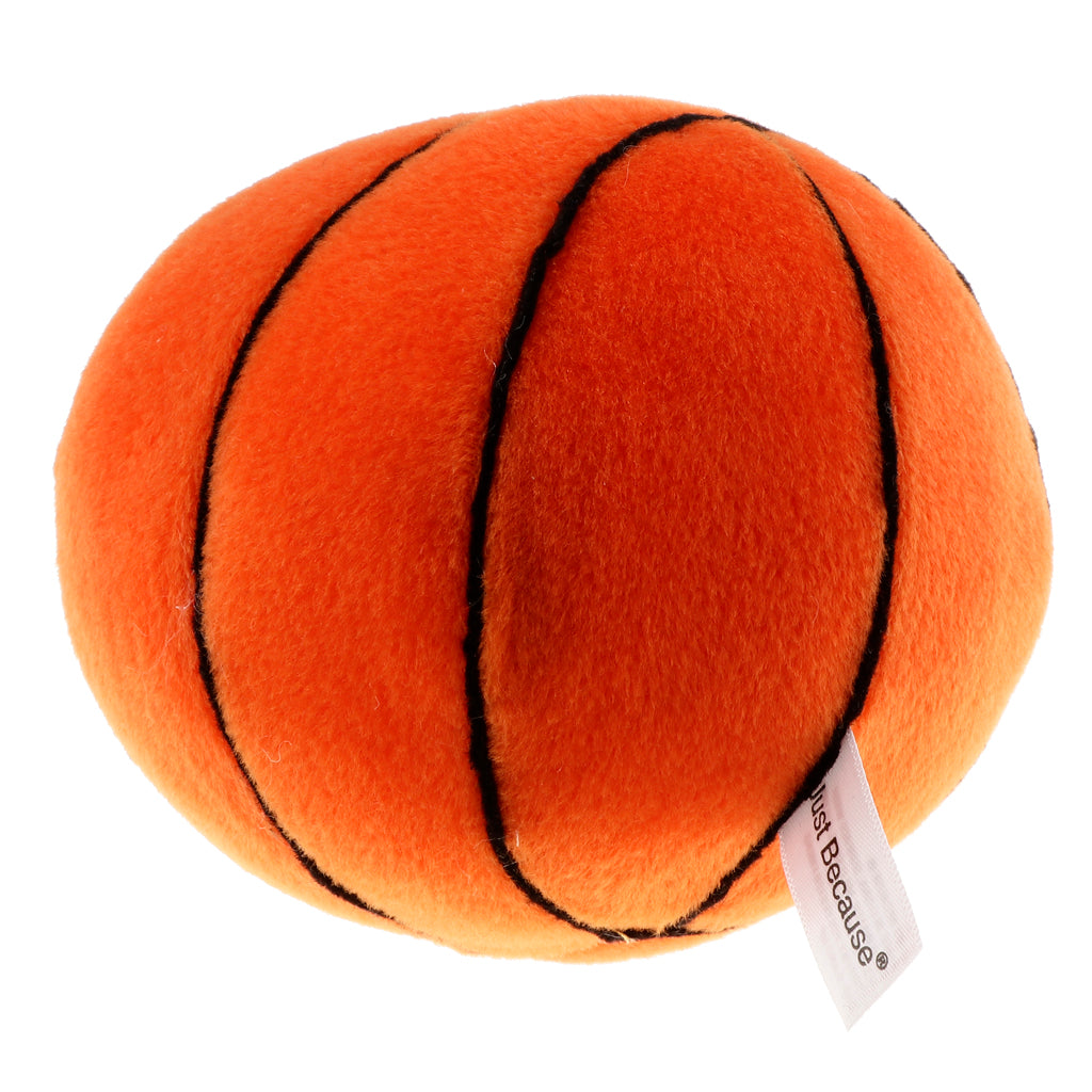 Kids Plush Non-toxic Sound Control Sports Ball Beating Toy Basketball