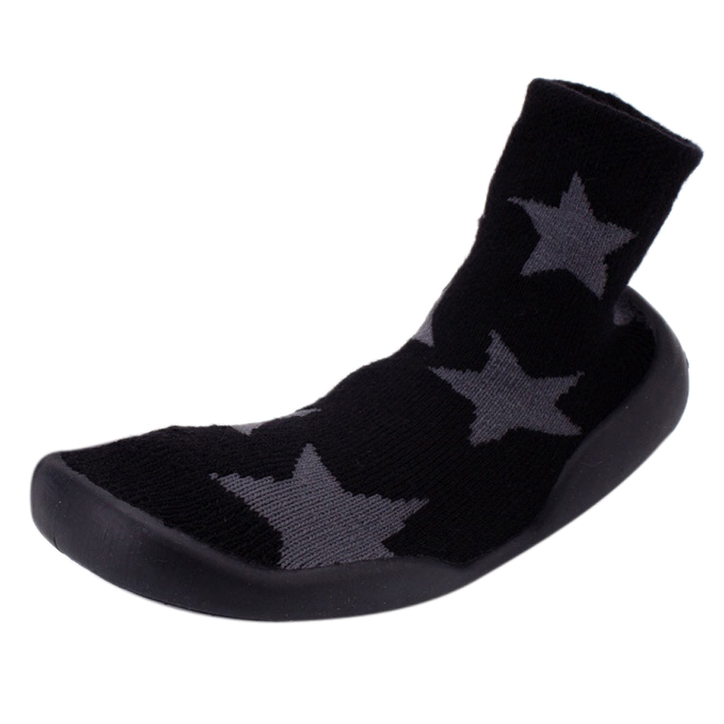 Baby Toddler Cotton Sock Shoes Anti Slip Sole Inner15cm(24-30M) Star Pattern