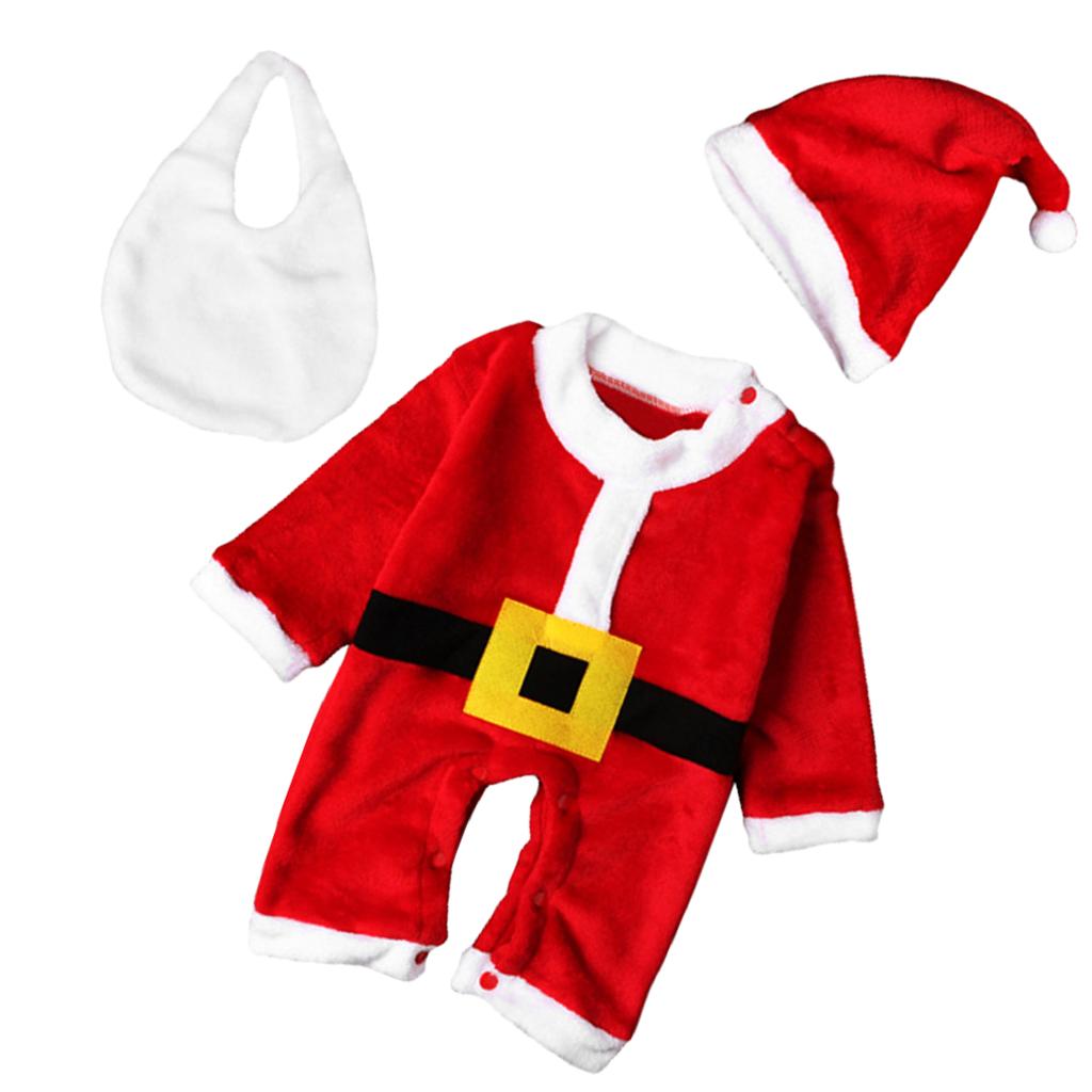 Infant Christmas costume with Christmas hat 3-6Months