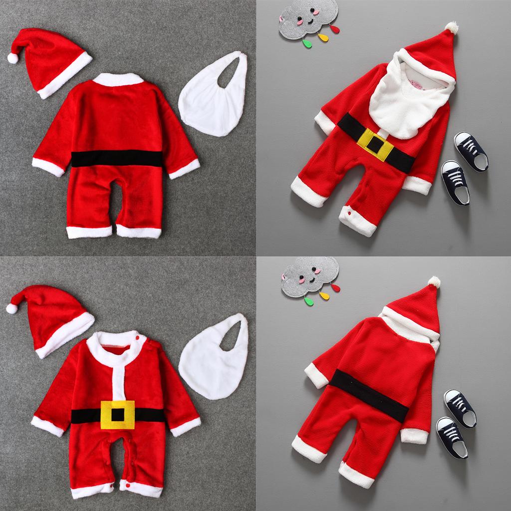 Infant Christmas costume with Christmas hat 3-6Months