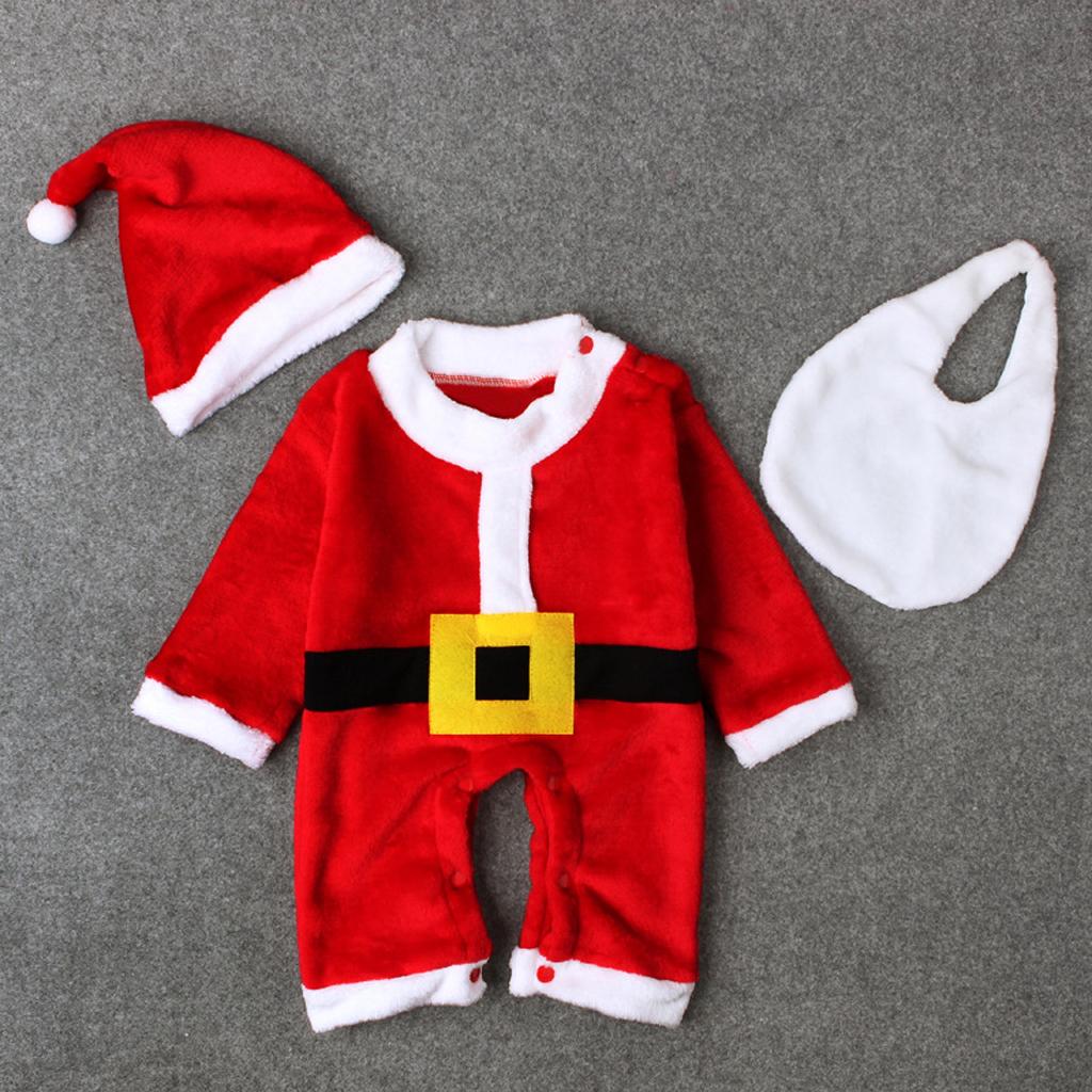 Infant Christmas costume with Christmas hat 3-6Months