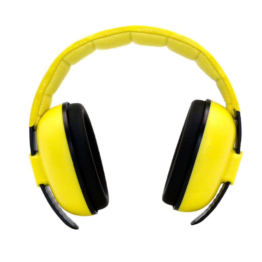 Newborn Baby Children Ear Defenders Earmuffs Hearing Protection Yellow
