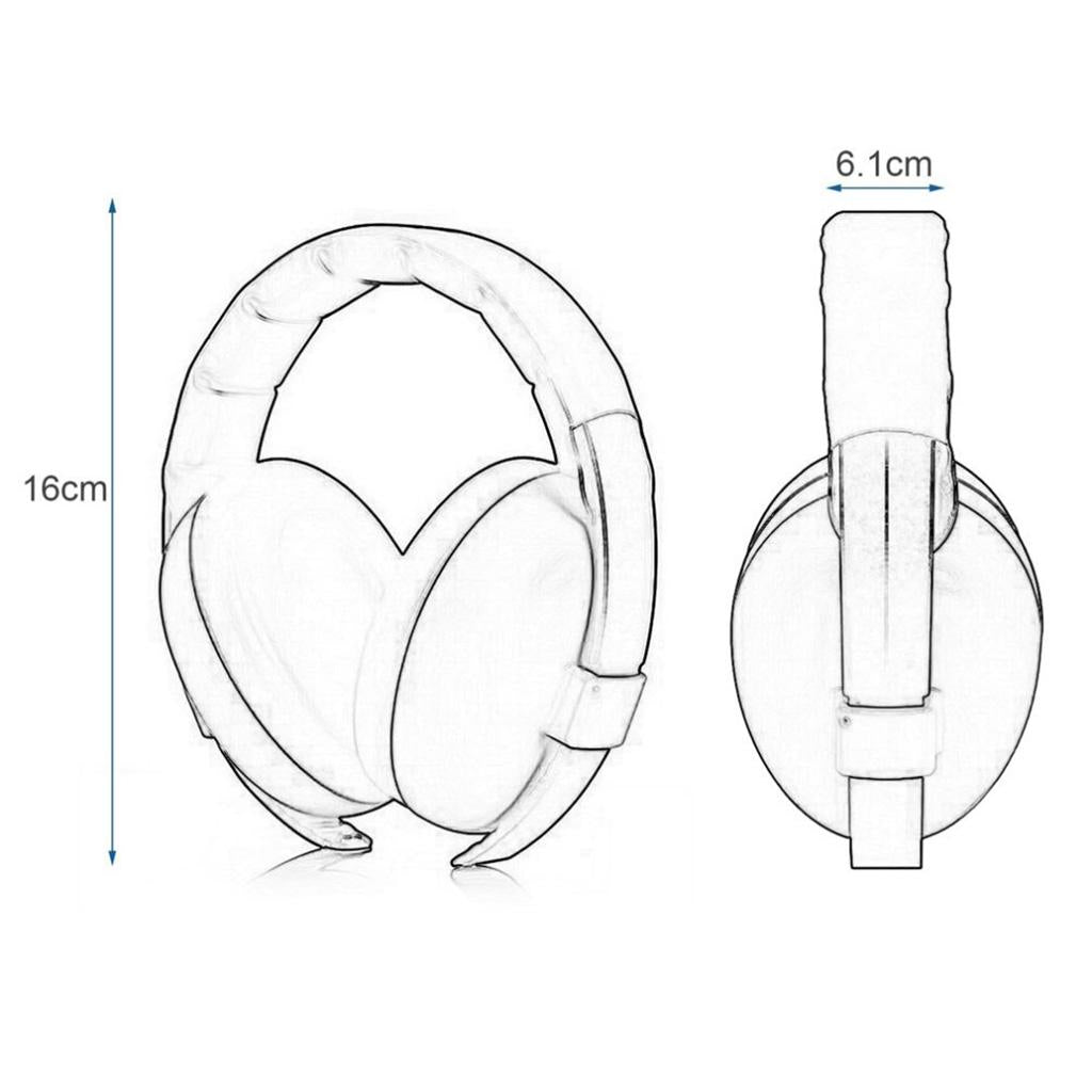 Newborn Baby Children Ear Defenders Earmuffs Hearing Protection Yellow