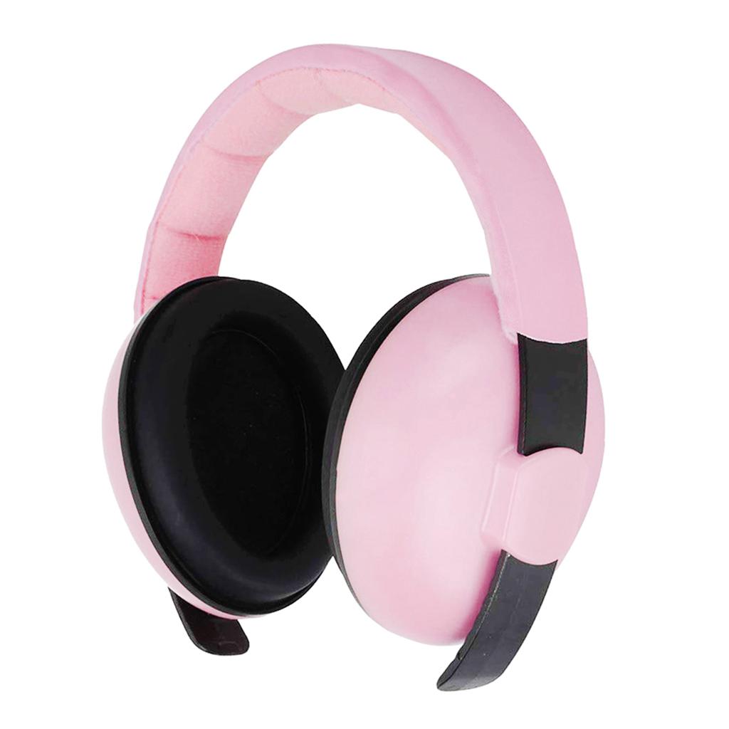 Newborn Baby Children Ear Defenders Earmuffs Hearing Protection Pink
