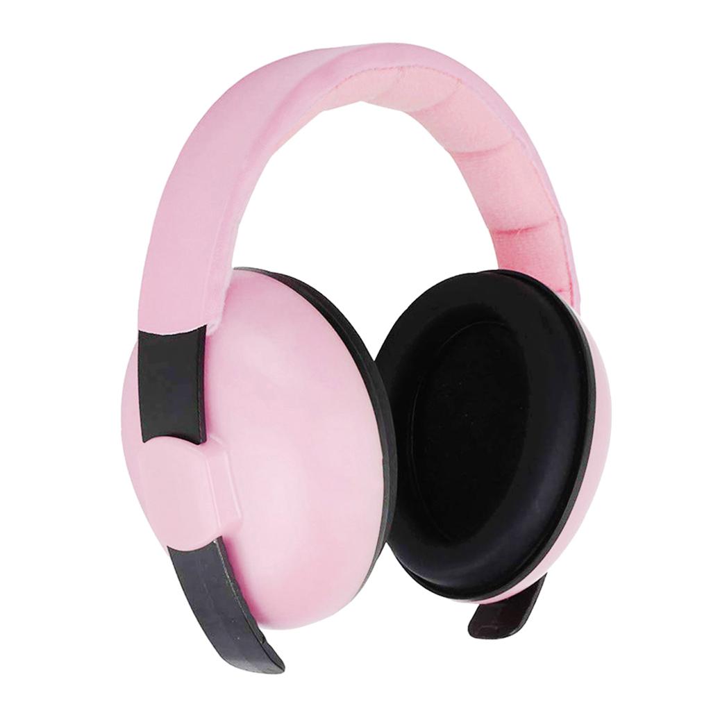 Newborn Baby Children Ear Defenders Earmuffs Hearing Protection Pink