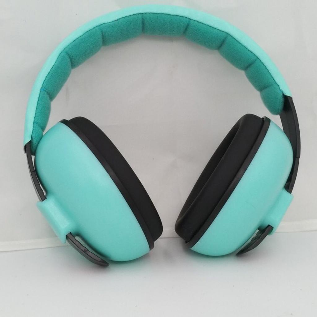 Newborn Baby Children Ear Defenders Earmuffs Hearing Protection Green