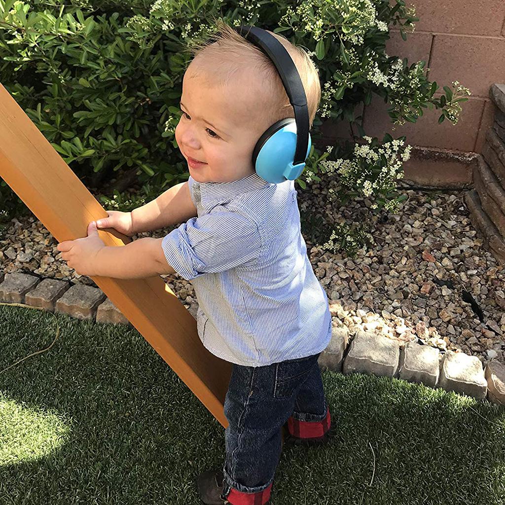 Newborn Baby Children Ear Defenders Earmuffs Hearing Protection Blue