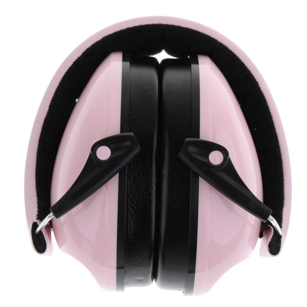 Babies Kids Ear Muff Defenders Noise Reduction Festival Protection Pink