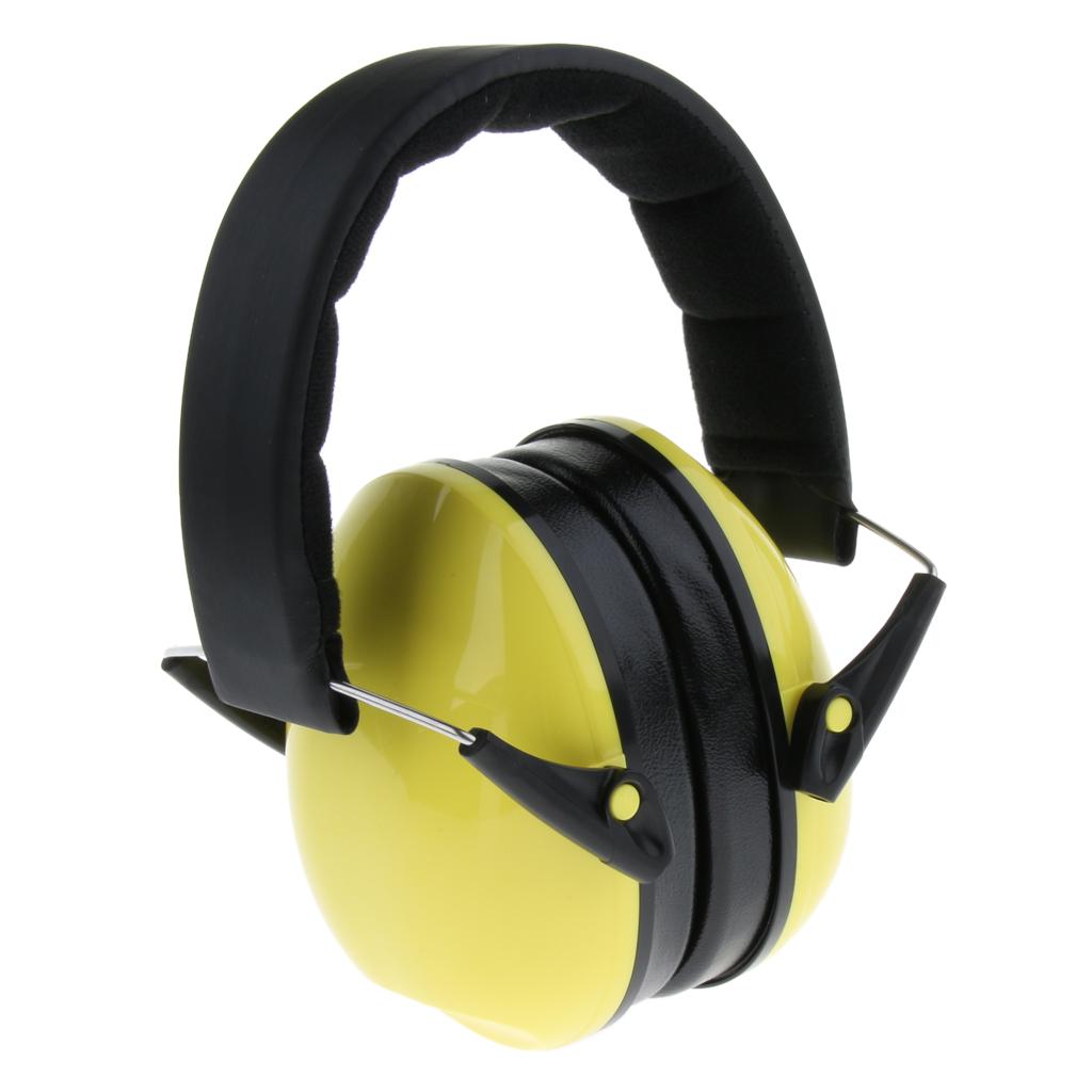 Babies Kids Ear Muff Defenders Noise Reduction Festival Protection Yellow