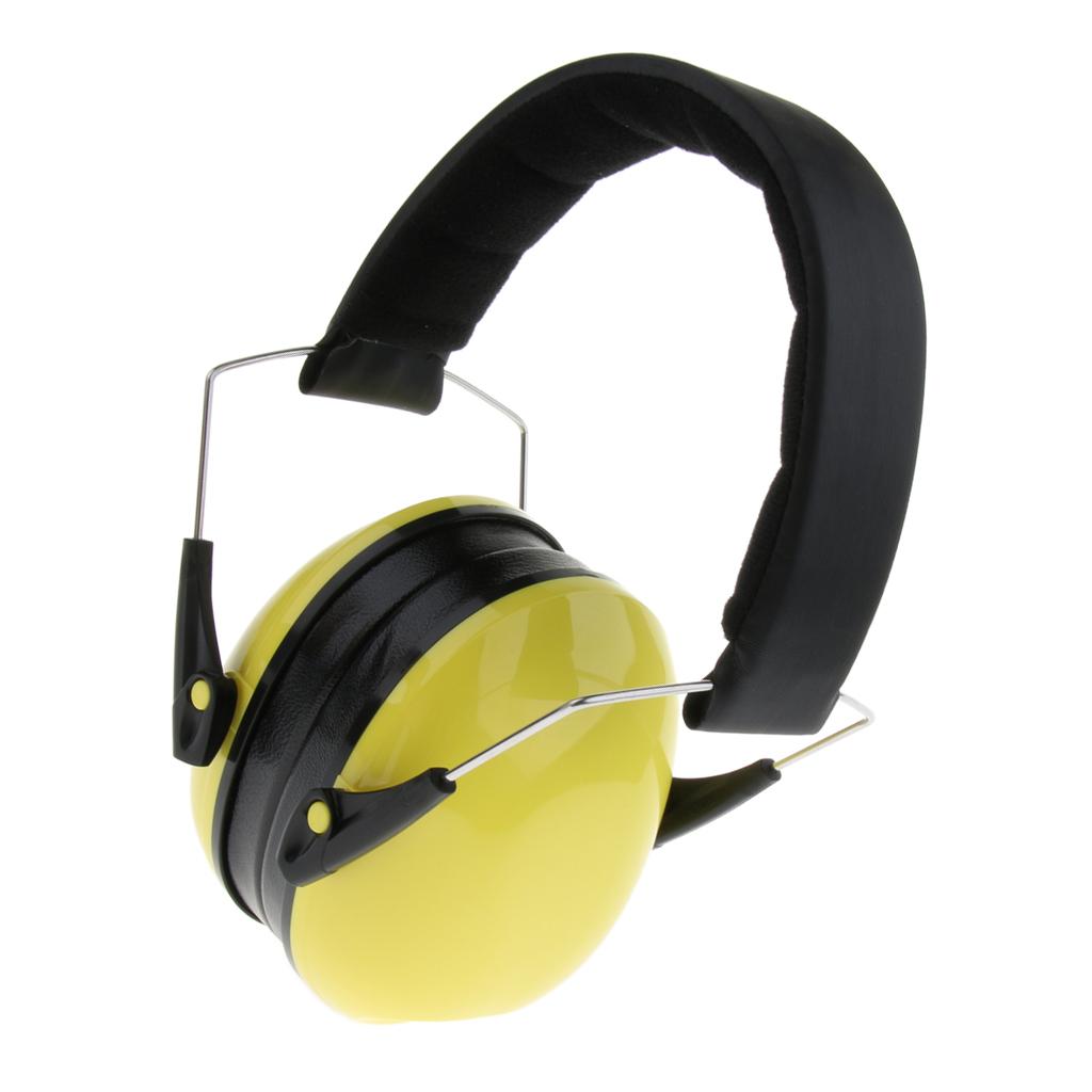 Babies Kids Ear Muff Defenders Noise Reduction Festival Protection Yellow