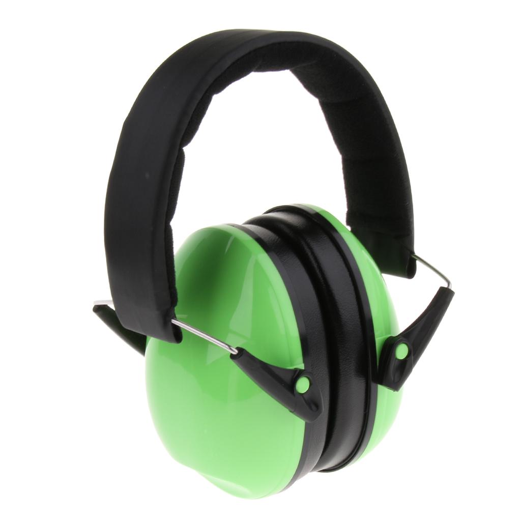 Babies Kids Ear Muff Defenders Noise Reduction Festival Protection Green